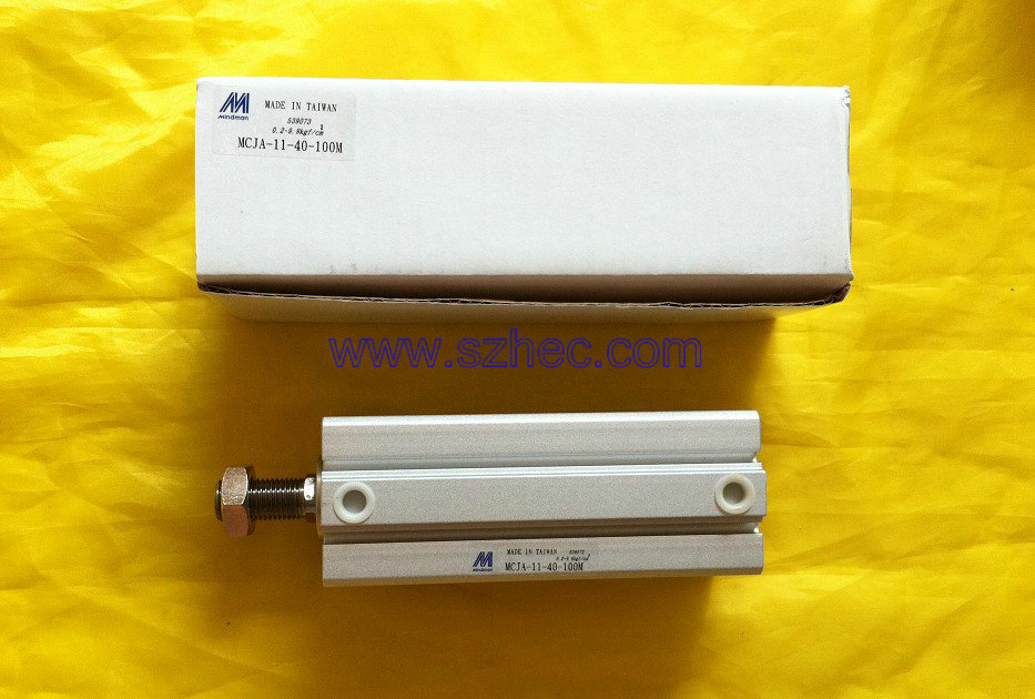 正品 MINDMAN 台湾金器铝合金 薄型气缸MCJA-11-40-100M 全新原装