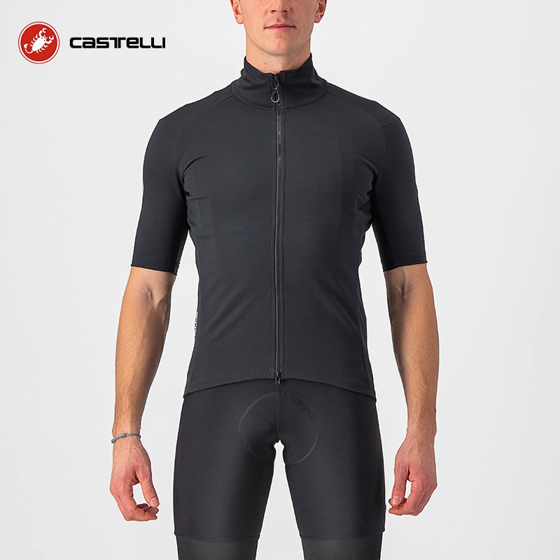 蝎子castelli奥莱正品男春秋防风憎水骑行服短袖外套戈尔职业设计