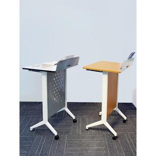 讲座学校教师接待台欢迎台主持人讲座台咨询台会议室桌可移动讲台