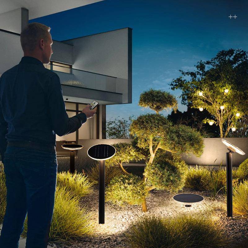 户外防水草地灯太阳能地插灯花园别墅庭院灯民宿公园引路草坪灯