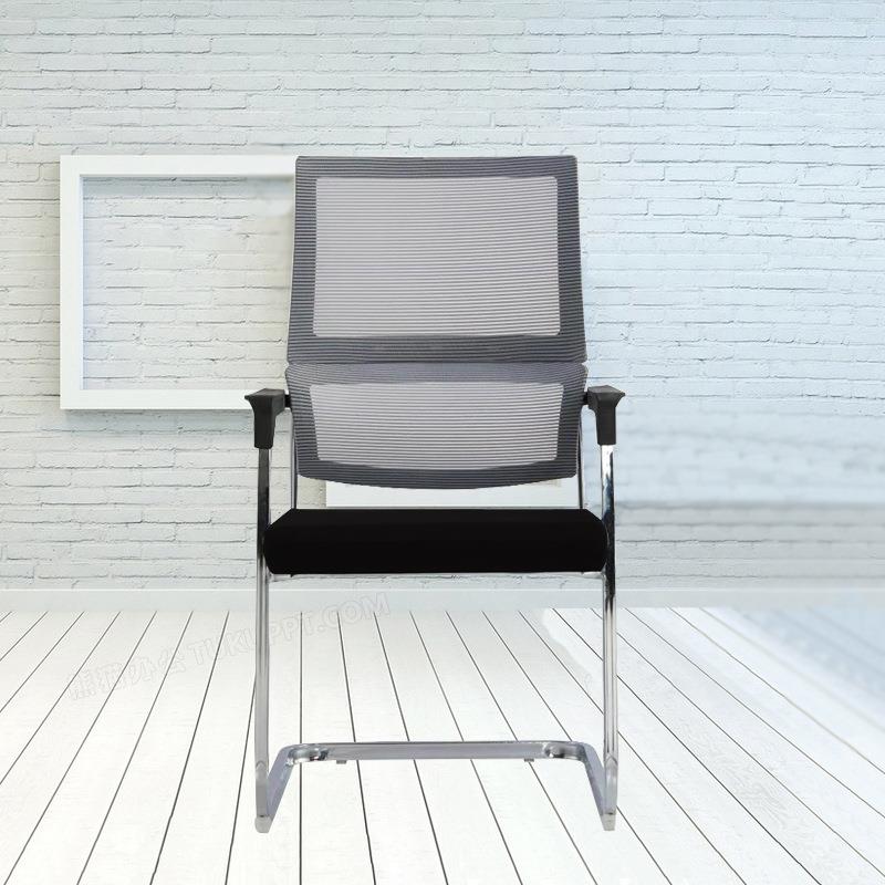 直供扶手弓形会议椅财务室电脑椅职员工作椅透气网布办公椅