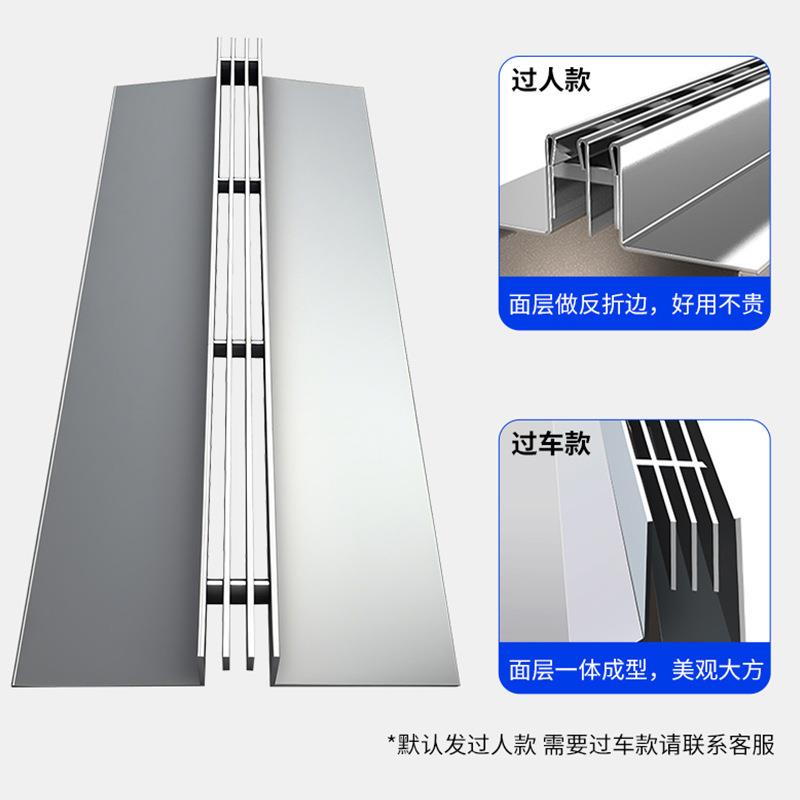 304不锈钢线性排水沟盖板201排水沟公园缝隙式弧形排水沟盖板