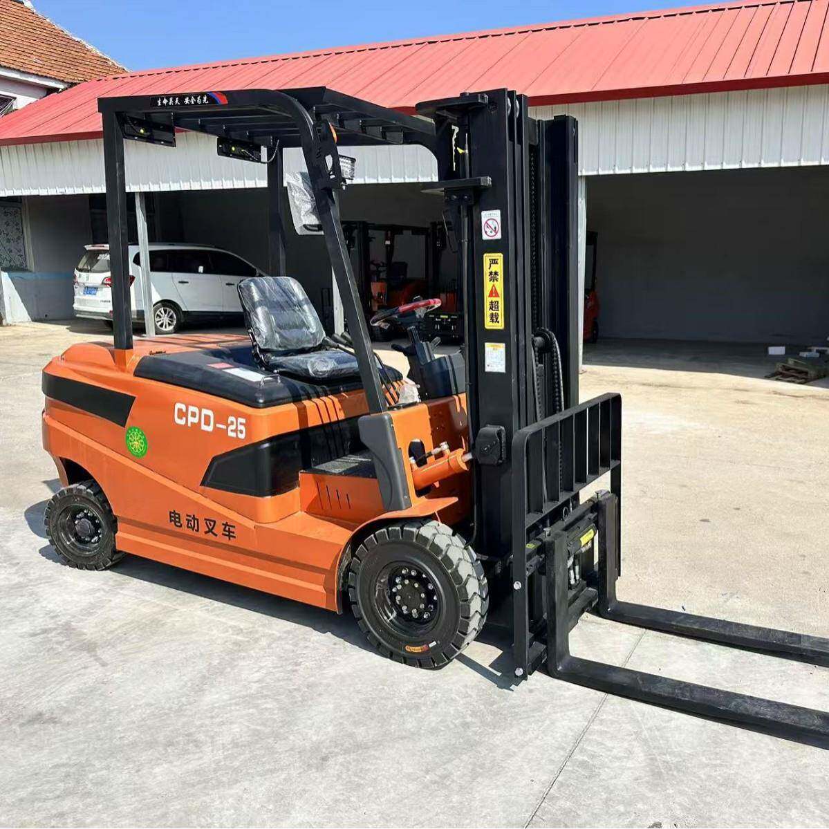 跨境出口新能源电动叉车0.5/1/1.5/2/2.5//.5吨物流电动搬运车