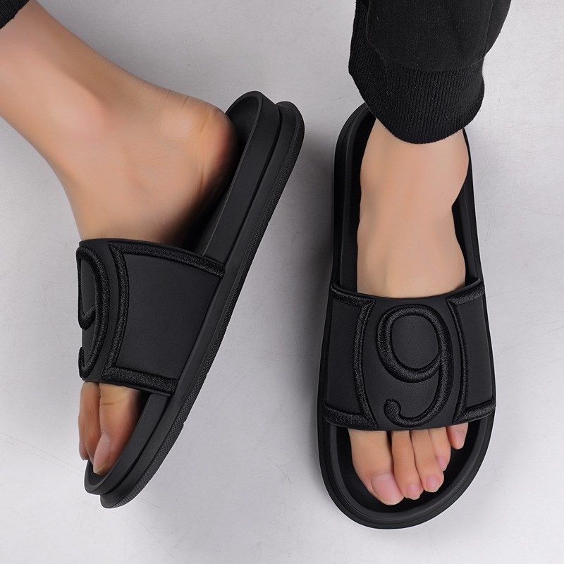 拖鞋男款夏季休闲百搭外穿一字软底防滑防臭男士潮流运动沙滩凉鞋