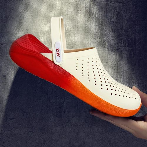 拖鞋男高级感外穿洞洞鞋防滑厚底凉鞋夏季运动潮流户外男士沙滩鞋