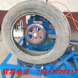 全自动轮胎分条机小型废旧汽车轮胎切条机新型橡胶切块机设备厂家