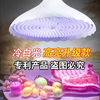 420升级款lied猪肉灯超市市场专用卤菜肉类海鲜水果隐形高亮显红