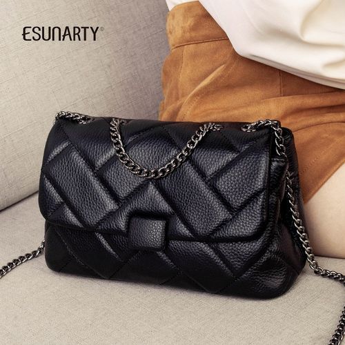 2025年新款小包包女真皮单肩腋下链条包女士休闲高级感手提小方包