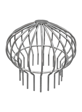 304不锈钢防堵地漏 天台室外下水道110pvc 圆形大排量50 75管网罩