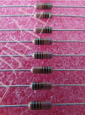 10个 CMF-55 500R 0.1% 1/4W RN55J5000BS 25PPM高精金属膜电阻