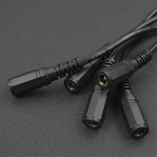 DC5.5 1分3电源线 2.1mm