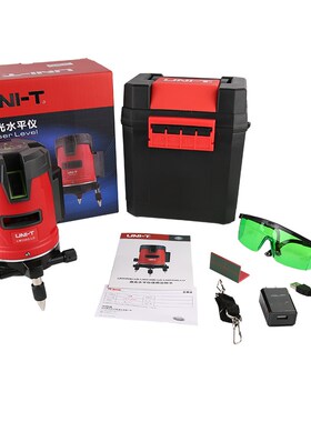 优利德LM520G-LD激光水平仪2/3/5线触摸绿光标线充电式投线仪通用