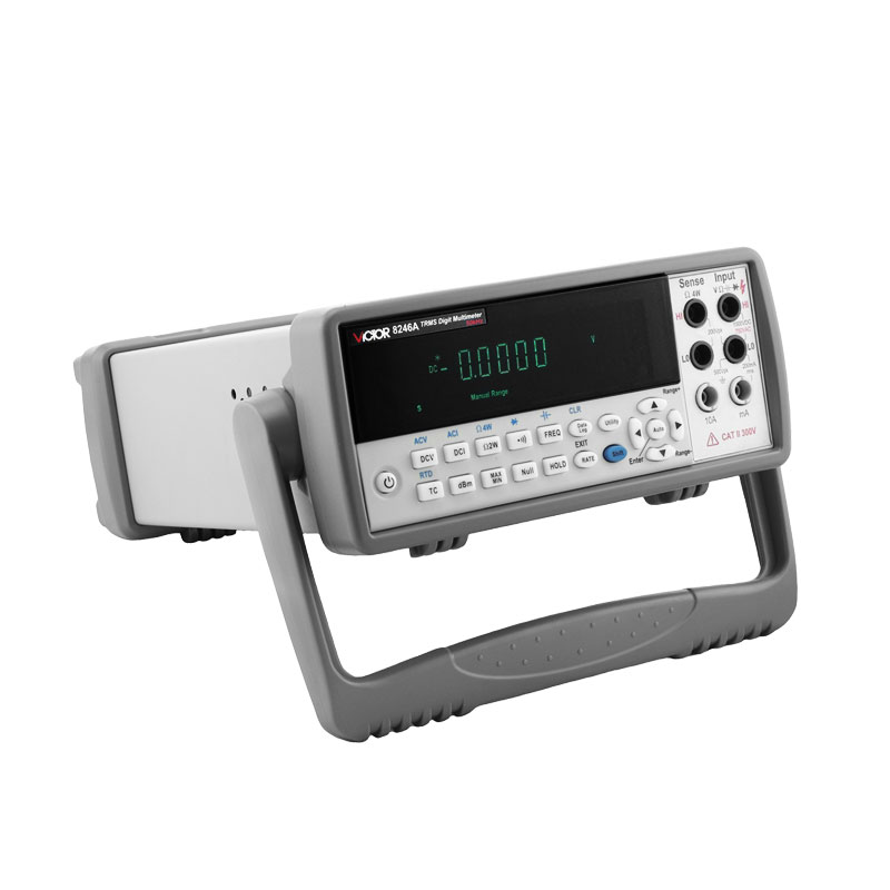 胜利VC8246A台式双显自动量程数字万用表VC8246B高精度数显万能表