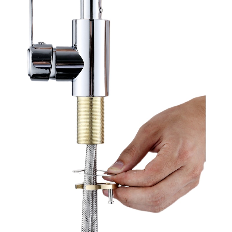 厨房冷热水龙头防松动螺母洗菜盆配件紧固件固定卡扣底座