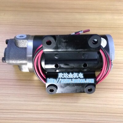 ROP-12AM直流电机DC12V马达TOP润滑油泵WSP730A三角摆线转子泵220