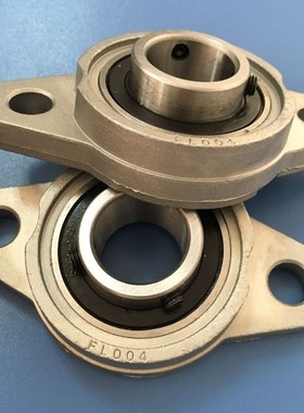 代替MISUI 微型带座轴承HBT15 锌合金菱形法兰型座式HBT30轴承