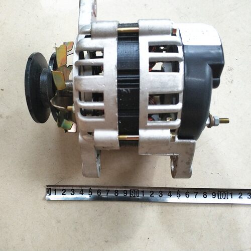 皮带轮式永磁无刷220v1500w瓦小型纯铜线包大功率家用交流发电机