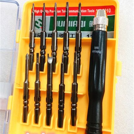 晖嘉琦8910组合螺丝刀特型螺丝刀组微型螺丝刀电脑笔记本手机维修