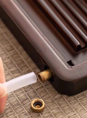 高端茶盘家用2025实木茶托茶具办NLC公用干泡木茶台茶海室电盘款