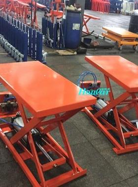 VGI-厂直气销AT10气动升降机 升降台 动平台气车 固定式动升降平