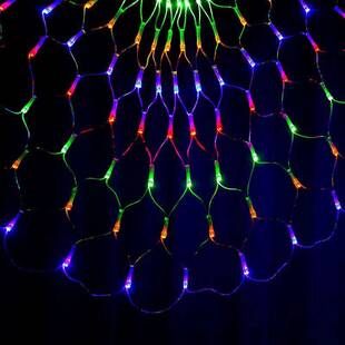 户外防水led孔雀彩灯三开屏圣诞节庆装饰彩灯酒店公园装饰彩灯