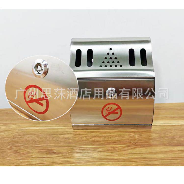 双列挂墙外烟式烟灰柱灰电XTU线杆烟灰盒烟头烟蒂收集箱烟桶灰箱