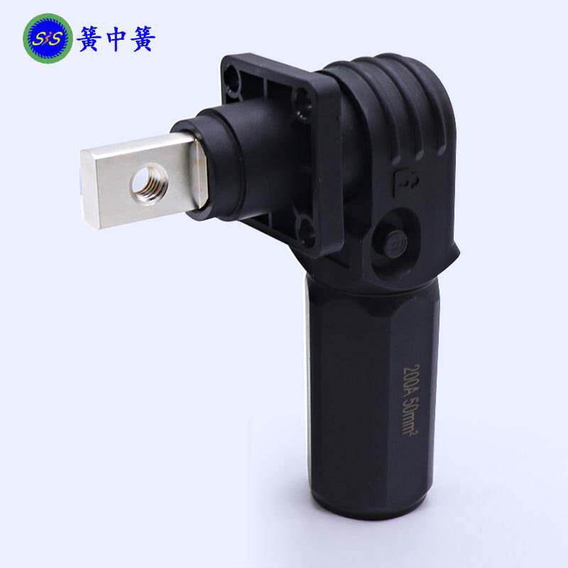 大电流单芯储能连接器动力储能60A-350A连接器穿墙式电源输出接头