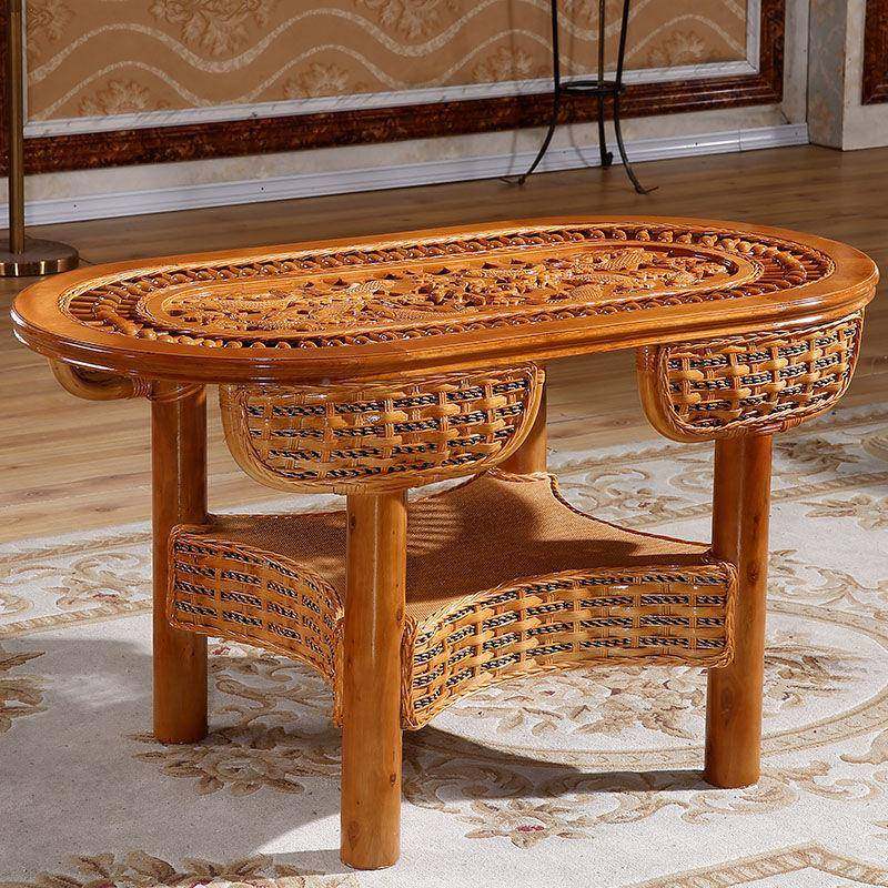 藤0椅件套桌椅室内庭院阳编台藤条休闲家用椅藤茶三桌五件套组