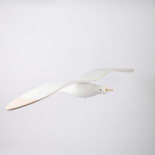 木质会飞窗的海鸥客厅台空中吊饰儿阳艺童房术41创意悬挂挂饰