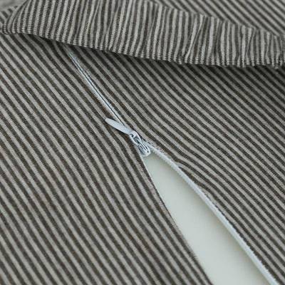 日系条F76STTS7纹记座棉腰靠忆靠垫办公室沙发靠垫汽车垫护椅腰孕