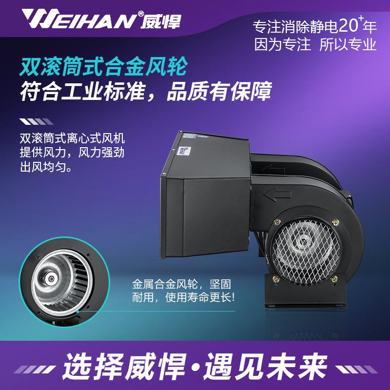 WH-6800子风鼓离工鼓业除静除电尘离子风机大风量吹尘WH-6800离子