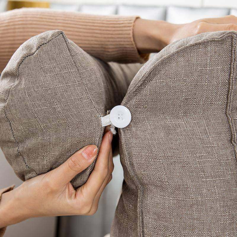 立垫体靠F957S9J8枕三角床头大护腰靠靠榻榻米软包床上枕沙发号靠