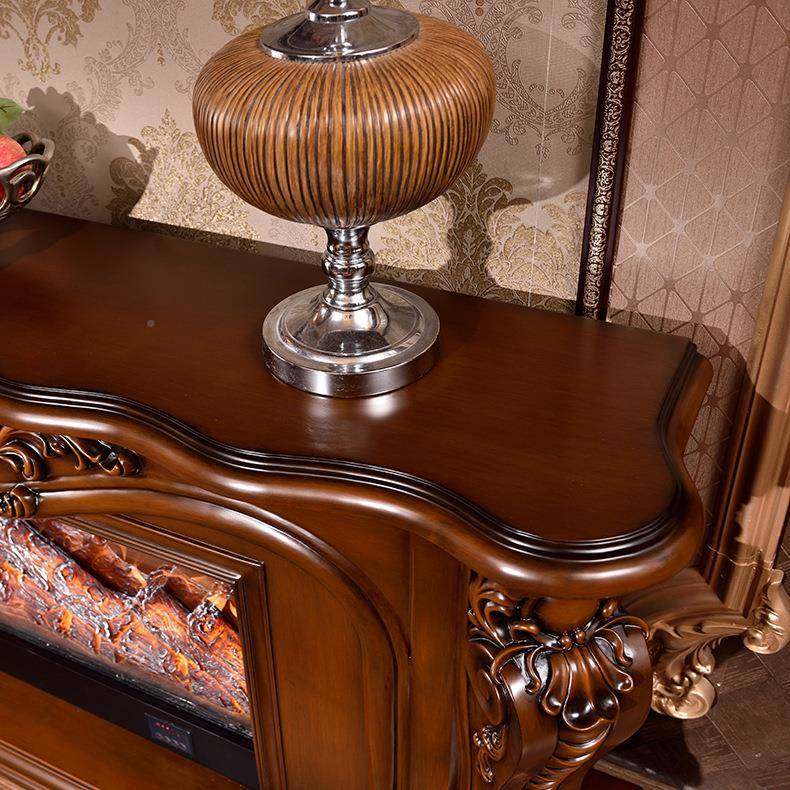 2米欧式壁炉 电炉仿真焰火 暖简约取装饰可325S壁挂壁式室内