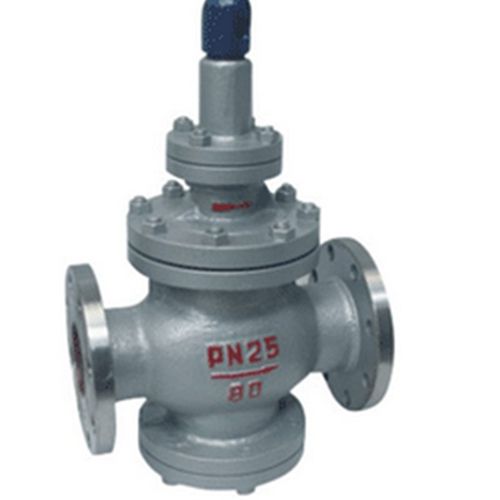 Y43W-16P铸钢不锈钢304先导活塞式耐高温蒸汽法兰减压阀Y43H-16C