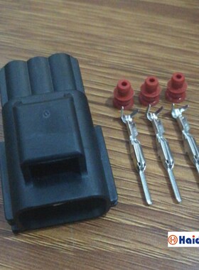 7282-5541-30 汽车3孔g1.5系列防水接插件含端子 DJ70319A-1.5-11