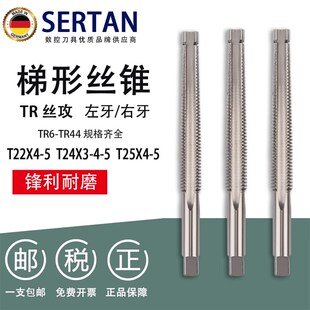 T24X3 T25X4 德国左旋攻牙丝攻钻头机用t型丝锥手用T22X4