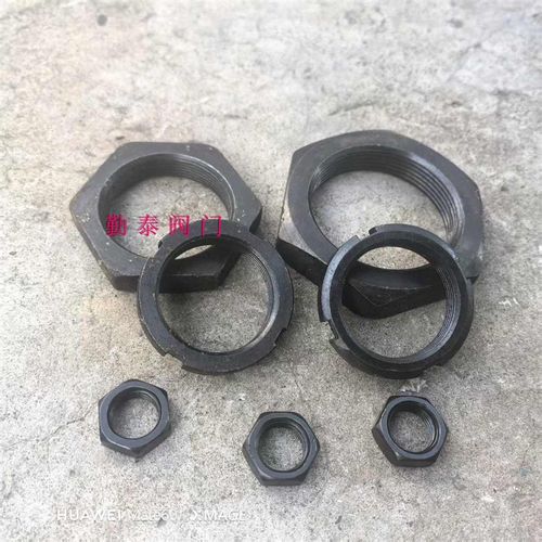 不锈钢碳钢阀门圆螺母/拼帽/圆螺帽/闸阀螺母/闸阀拼帽/六角螺母