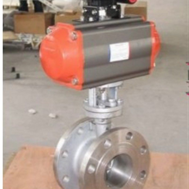 D643W-16P/C/硬密封法兰式气动蝶阀/AT型双作用气动蝶阀/气动阀