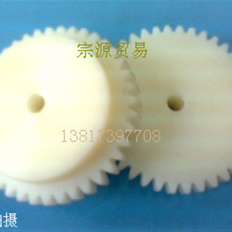尼龙齿轮/2模40齿外径84/孔8齿厚10/搭子厚10/件
