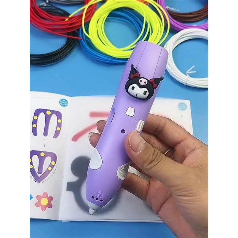 3d打印笔儿童款女孩子diy比画画低温立体涂鸦绘画多功能神笔马良