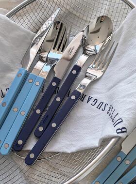 法国Sabre Paris小酒馆系列不锈钢刀叉套装西餐餐具牛排刀叉勺子