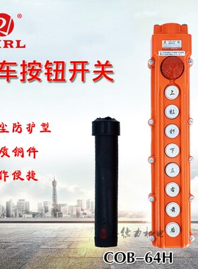 乐清日力CLD COB-64H行车按钮电动葫芦吊车 电动葫芦操作 防水型