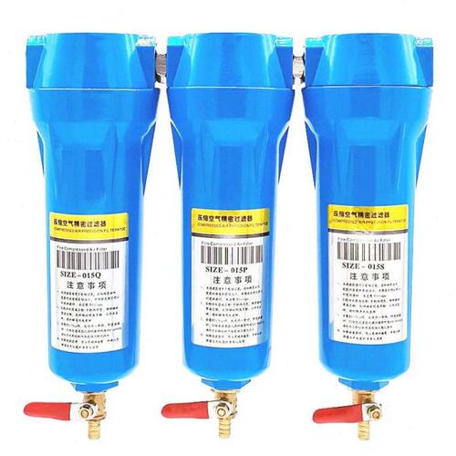 HOS 干燥机精密过滤器015 035 060QPS级空压机除水油压缩空气过滤