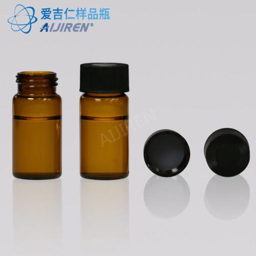 20ml存储瓶含盖垫 棕色螺旋口样品瓶 玻璃采样色谱分析瓶