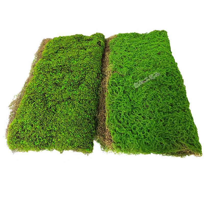 彷真青苔植绒草皮苔藓假草坪 植物墙背I景墙地面景观铺设装饰造景