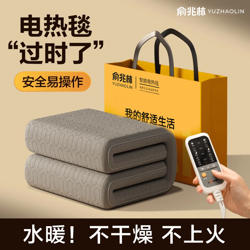 俞兆林水暖电热毯双人双温双控
