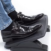 办公室垫脚凳脚踏凳脚踏板搁脚凳儿童学生搁脚板桌下防滑可调节