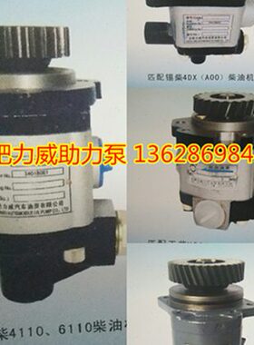 宇通客车 转向助力泵 QC18/13-6DF2 合肥力威汽车油泵