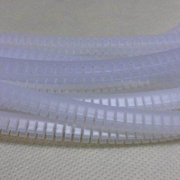 齿形保护套 护边 包角料 KG-016 1.6MM 自由护线套 保护带 白色