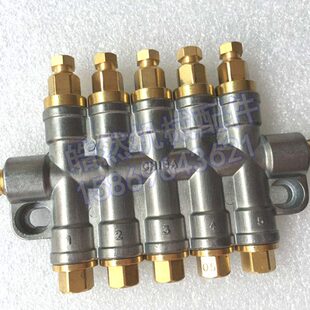 台湾CHIBA容积式分配器油排HBL-5 4位 3位2位数控机床CNC加工中心